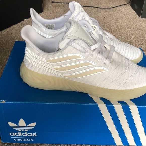 Adidas Sobakov White Shoes - Picture 5 of 8
